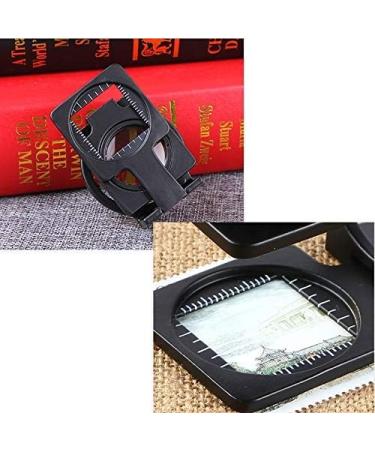 Magnifying Glass Super Clear 20x Reading Elderly Students Multi-fold Folding Extended Mirror Good Times - Buy Online on GoSupps.com