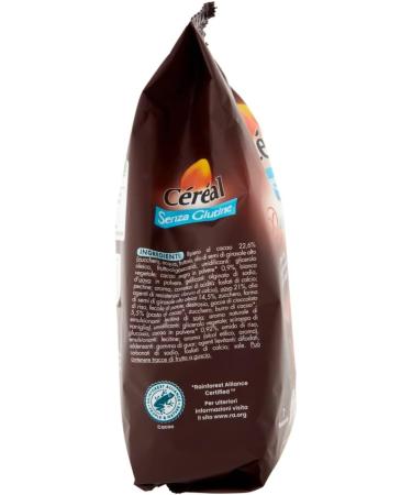  Italian Gourmet E.R. Cereal Madeleine Noir Senza Glutine Sweet Snack with Gluten Free Cocoa Filling 200 g Bag - Buy Online on GoSupps.com