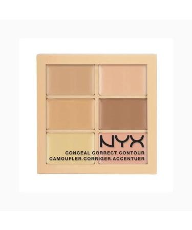 NYX Conceal Correct Contour Palette 3CP01 Light (0.05 Oz)