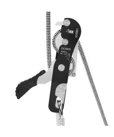 Climbing the abseiling self-braking stop covers Tree maintenance equipment Climbing device Climbing device Safety device abseiling device for relaxation outdoors for 10-12mm ropes - Buy Online on GoSupps.com