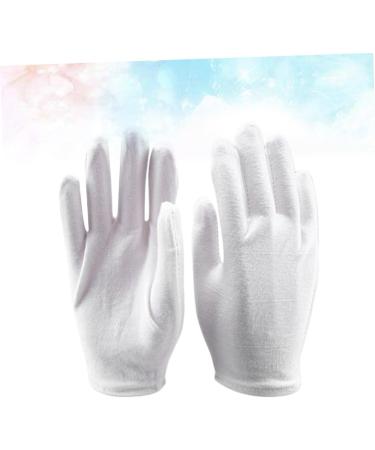 FRCOLOR 54 Pairs Working Gloves for Women Hydrating Gloves Gloves Jewelry Inspection Gloves Cotton Gloves for Dry Hands Work Glove Moisturizing Gloves Spa Gloves Thick Section White - Buy Online on GoSupps.com