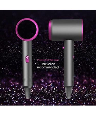 Professional Hair Dryer for Home Use Electric Mute Hot/Cold Air Hair Dryer Blue-Ray Negative Ion Air Collecting Hair Blow Dryer for Beauty Salons (Color : Black Plug Type : EU) - Buy Online on GoSupps.com