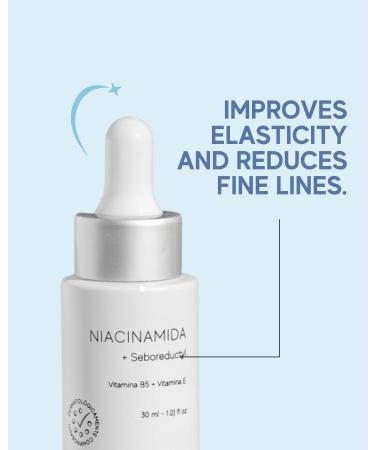 Niacinamide Face Serum 5% Pore Minimizer with Vitamin B5 & E Oil Control & Brightening Treatment for Smoother Skin 1 Fl Oz Niacinamide 1 Fl Oz (Pack of 1) - Buy Online on GoSupps.com