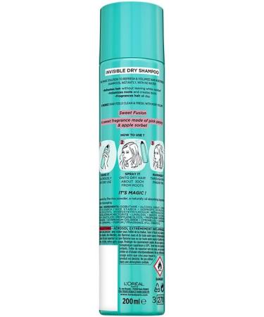 L'Oreal Paris Magic Shampoo Sweet Fusion Invisible Dry Shampoo 200ml - Buy Online on GoSupps.com
