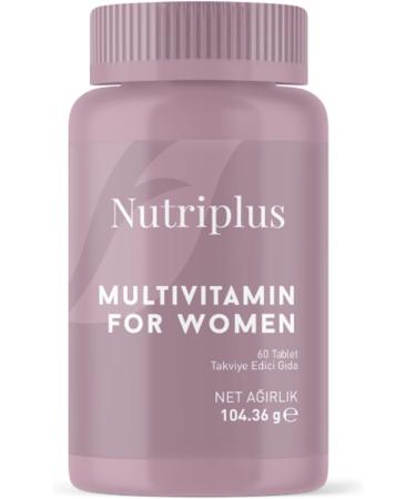 FARMASi Nutriplus Multivitamin and Mineral for Women - 60 Tablets - Buy Online on GoSupps.com