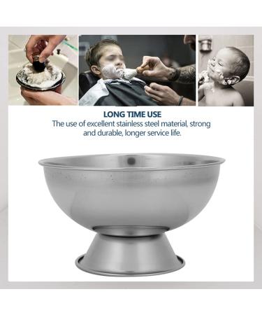 Buy Stainless Steel Shaving Bowl | Beard Shaving Foam & Soap Bowl for Men - Perfect Wet Shave Accessory - Buy Online on GoSupps.com