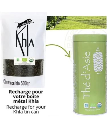 KHLA Gr ntee Bio Chun Mee loose green tea from China bag 500 g certified according to organic cultivation Asian tea from KHLA - Buy Online on GoSupps.com