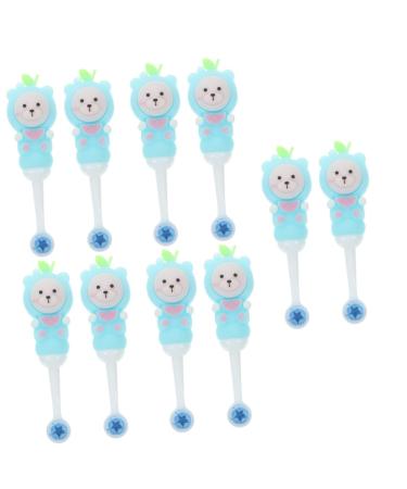 Healvian 10 Stk Children's toothbrush with soft bristle animal toothbrush children toothbrush & toddler toothbrush kids toothbrush travel toothbrush children's toothbrushes large toothbrush children