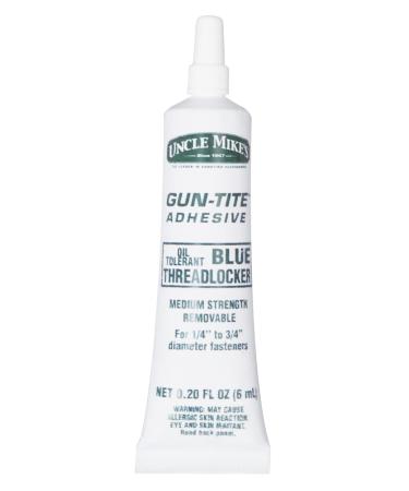 Uncle Mike's Gun-Tite Glue Gun-TITE Glue Resealable Tube, Blister 16310, Black