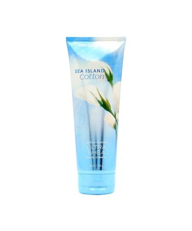 Bath & Body Works Signature Collection Ultra Shea Body Cream Sea Island Cotton 8 Ounce