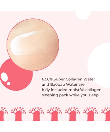 ETUDE HOUSE Moistfull Collagen Sleeping Pack 3.38 oz | Moisturizing Night Cream for Bouncy & Dewy Skin | Ideal for Dry, Sensitive, Oily Skin | K-Beauty Gold - Buy Online on GoSupps.com