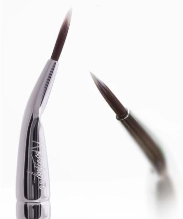 Nanshy Eyeshadow Brush Set 7 Professional Eye Make-up Brushes inc Blending Thin Liner Angled Eye Brow Flat Concelear - Cruelty- Free & Vegan - Black - Buy Online on GoSupps.com