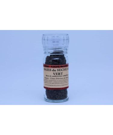Aube-Gourmet Green Sechuan Pepper in Refillable Mill 90cl of 20g - Buy Online on GoSupps.com