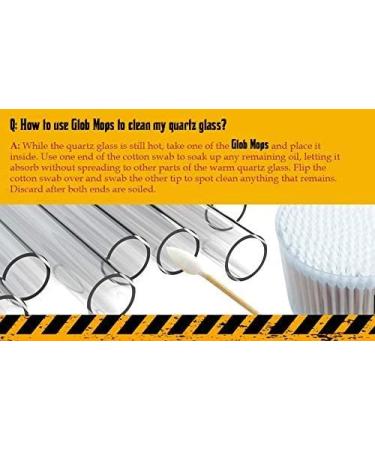 Glob Mops XL 2.0 X-Large (Pack of 300) - Premium Quality Cotton Swabs for Dabbing - Buy Online on GoSupps.com