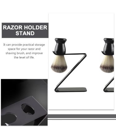 FOMIYES Shaving Stand & Organizer - Razor Holder for Men Beard Brush & Shaving Brush Storage - Buy Online on GoSupps.com