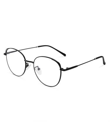 Pro acme blue light filter glasses cat eye vintage for women block blue light from PC/cell phone/television anti -eyes fatigue glasses a3 - black - Buy Online on GoSupps.com