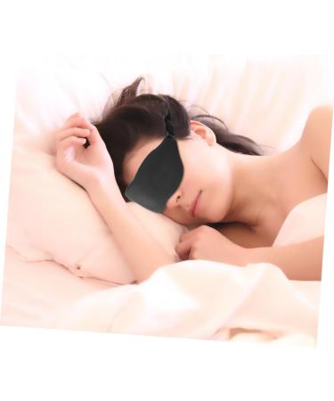 Beaupretty 3D Eyeshade Sleep Mask - Blindfold for Sleeping Blockout Eye Cover with Lemon Cocktail Straws - Comfortable Black Sleep Masks for Travel & Home Use - Buy Online on GoSupps.com