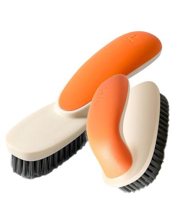 Gleavi 2st laundry brush brush to clean multifunctional cleaning brush cloth -scrubber nail brush clothesbrush shoe cleaning brush wash basin kitchen soft fur pp joint brush