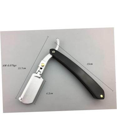 Frcolor Professional Manual Barber Razor - Double Edge Hair Cutting Tool for Men | Safe & Durable Metal Design - Buy Online on GoSupps.com