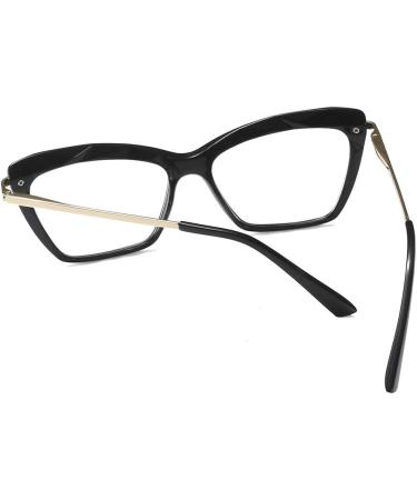 Women's Cat Eye Reading Glasses | Fashion Crystal Eyewear Frame (Black 2.0) - International Shipping Available - Buy Online on GoSupps.com