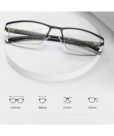 Dibako Multifocal Reading Glasses | Photochromic Blue Light Blocking Sunglasses for Men & Women (+3.00) - Buy Online on GoSupps.com