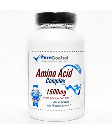 Amino Acid 1500mg Complex // 200 Capsules // Pure // by PureControl Supplements