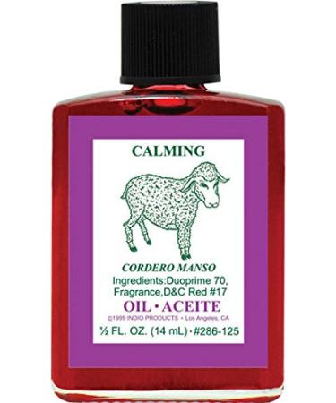 (1Pack) Indio Products Spiritual Anointing Oil- Calming 1/2oz