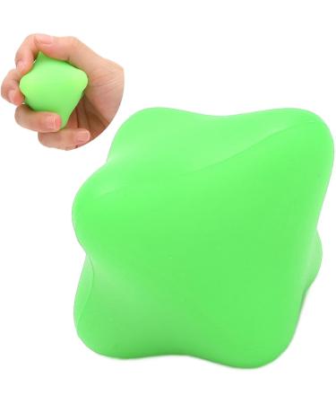 Shanrya Stress Relief Ball - Silicone Squeeze Toy for Arthritis & Anxiety Relief (Green) - Buy Online on GoSupps.com