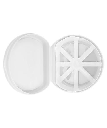 Portable Dental Retainer Box | Orthodontic Storage for False Teeth | Ideal for Office Travel & Home - White - Buy Online on GoSupps.com