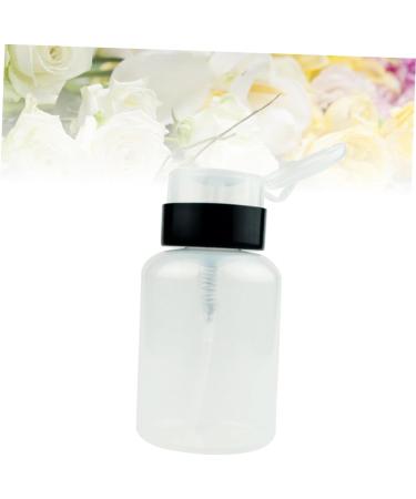 FRCOLOR Water Bottle Water Dispenser Nail Storage Makeup Containers Press Down Liquid Pump Dispenser Press Down Lockable Remover Bottle - Buy Online on GoSupps.com