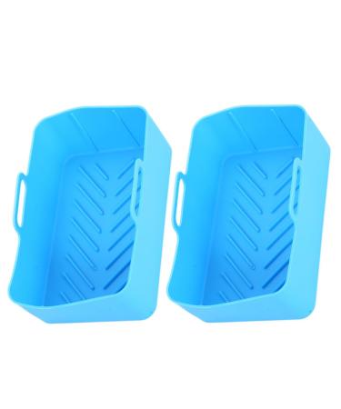 Alipis Air Fryer Baking Pads 2pcs Air Fryer Pad Baking Pans Baking Liners Silicone Air Fryer Mat Baking Supplies Multipurpose CUA17218SE2RXO2604JGZXVPQ
