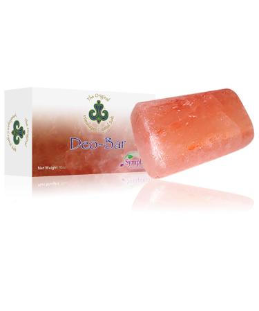 Original Himalayan Crystal Salt Deo-Bar Deodorant (2 Pack) - Natural & Long-Lasting Odor Protection - Buy Online on GoSupps.com