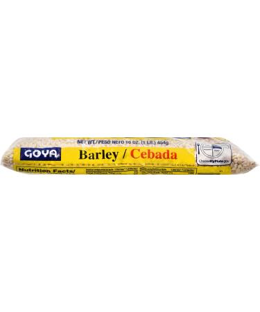 Goya Barley Dry 1 lb Bag - Premium Quality Barley for Cooking and Baking - Buy Online on GoSupps.com