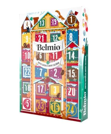 Belmio Coffee Advent Calendar Aluminium Capsules (Total 24 Capsules)