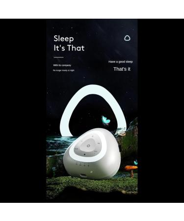 ecaqlin Nighttime Sleep Aid Instrument Sleep Aid Device Pressure Relief Relaxation 28ED Black&White - Buy Online on GoSupps.com