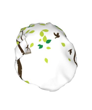Jungle Printed Waterproof Shower Cap - Fits All Head Sizes and Hair Textures - Buy Online on GoSupps.com