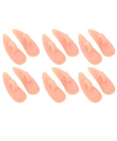 Healifty Big Toe Corrector and Bunion Spacer - 5 Sets of 12pcs Practical Alignment Pads for Hammer Toe and Crooked Toes - White Color Separator Pads for Cushion and Alignment, 6.1x2.2x2cm - Buy Online on GoSupps.com