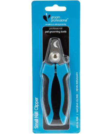 GROOM PROFESSIONAL Nail Clipper - Professional Nail Cutter for Dogs & Cats - Non-Slip Ergonomic Handle - Professional Grooming Quality - Made From Toughened Steel Small - Buy Online on GoSupps.com