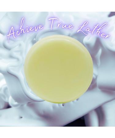 Fragrance-Free Shea Butter Shaving Soap for Sensitive Skin - Moisturizing & Long Lasting (Pack of 3 - Buy Online on GoSupps.com