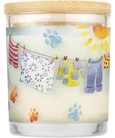 One for All Pet House Candle - 100% Soy Wax Non-Toxic & Eco-Friendly Fragrance Sun-Washed Cotton Scent Pet-Free Disposal Ideal for Home - Buy Online on GoSupps.com
