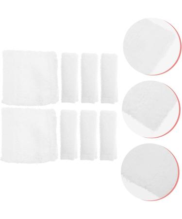Healeeved 32-Piece Cotton Ear Pads for Masks & Sunglasses - Comfortable Ear Protectors (1 Pack) - White - Buy Online on GoSupps.com