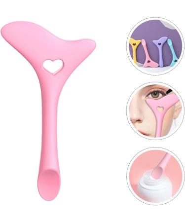 SHERCHPRY Eyeliner Aid Lash Applicator Silicone Spoon Winged Eyeliner Stencil Eyeshadow Aids Multifunction Set Pink - Buy Online on GoSupps.com