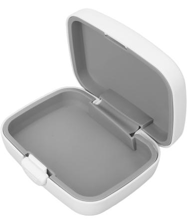 Hearing Aid Case Compact Hearing Aid Hard Protective Storage Box Shell Hard Storage Box Organizer for Sound Amplifier (3.35 x 2.56 x 1.18in) White - Buy Online on GoSupps.com