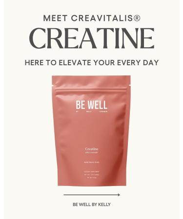Be Well by Kelly Creatine with Creavitalis Dietary Supplement 1lb (450g) 90 Servings Build. Boost. Brain. - Buy Online on GoSupps.com