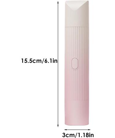 Qfdiwr Bikini Trimmer for Women 2in1 Womens Shaver Pubic Hair Trimmer Facial Hair Electric Shaver Leg and Body Care Product Pink - Buy Online on GoSupps.com