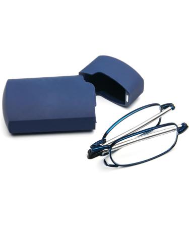 Buy Cokobin Foldable Reading Glasses +1.5 - Mini Anti-Blue Steel Aid for Men & Women with Hard Shell Case | International Shipping - Buy Online on GoSupps.com