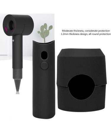Silicone Hair Dryer Protective Cover - Shockproof Anti-Scratch Travel Case with Easy Identification & Nozzle Rotation Design - Buy Online on GoSupps.com