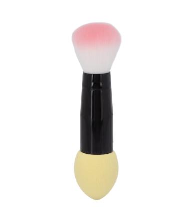Tapered Cheek Makeup Brush Makeup Multifunctional Round Top Contour Makeup Brush Double Ended Makeup Brushes for Blending Liquid Powder Concealer Cream Cosmetics Blush Brush
