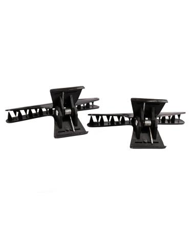 Buy 12x Butterfly Hairdressing Clamps - Salon Hair Color & Perm Section Clips for Professional Styling - Buy Online on GoSupps.com