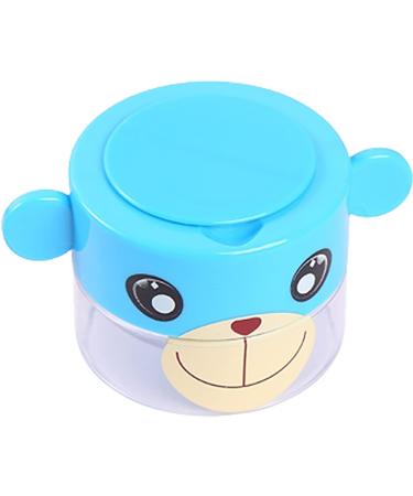 YLWX Household Pill Cutter Divider Grinder with Storage Small Compartment Pill Crusher Portable Tablets Crusher (Color : Blue)